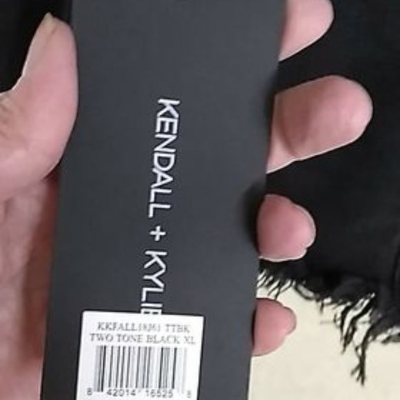 Black Denim Jean Jacket 1282 - Picture 5 of 5